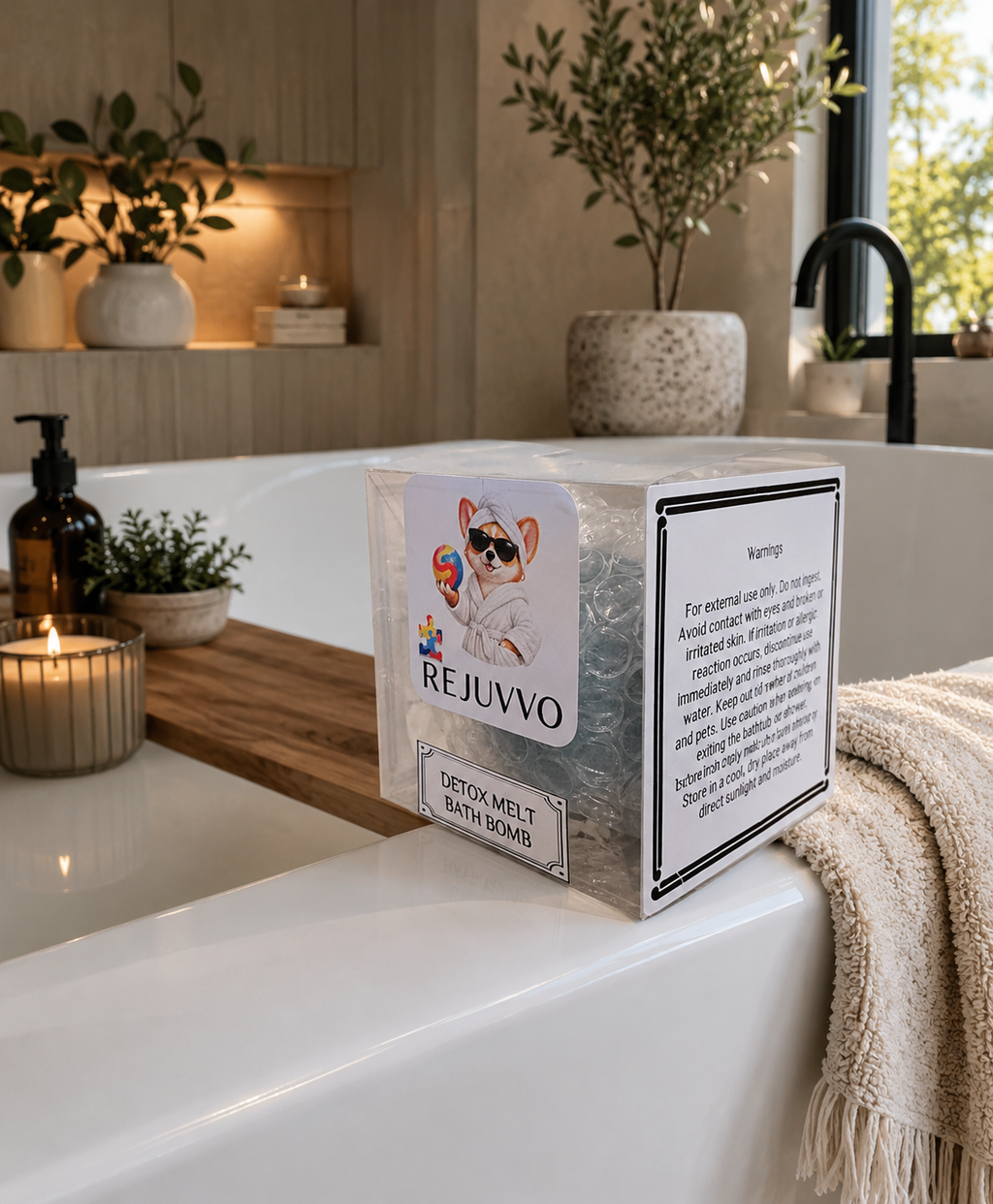 Detox Melt Bath Bomb