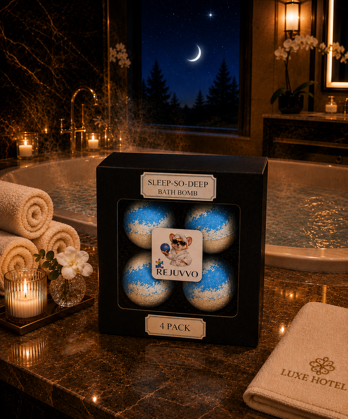 Sleep-So-Deep Melt Bath Bomb | Sleep Series