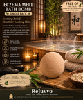 Eczema Melt Bath Bomb | Dye-Free Wellness Series