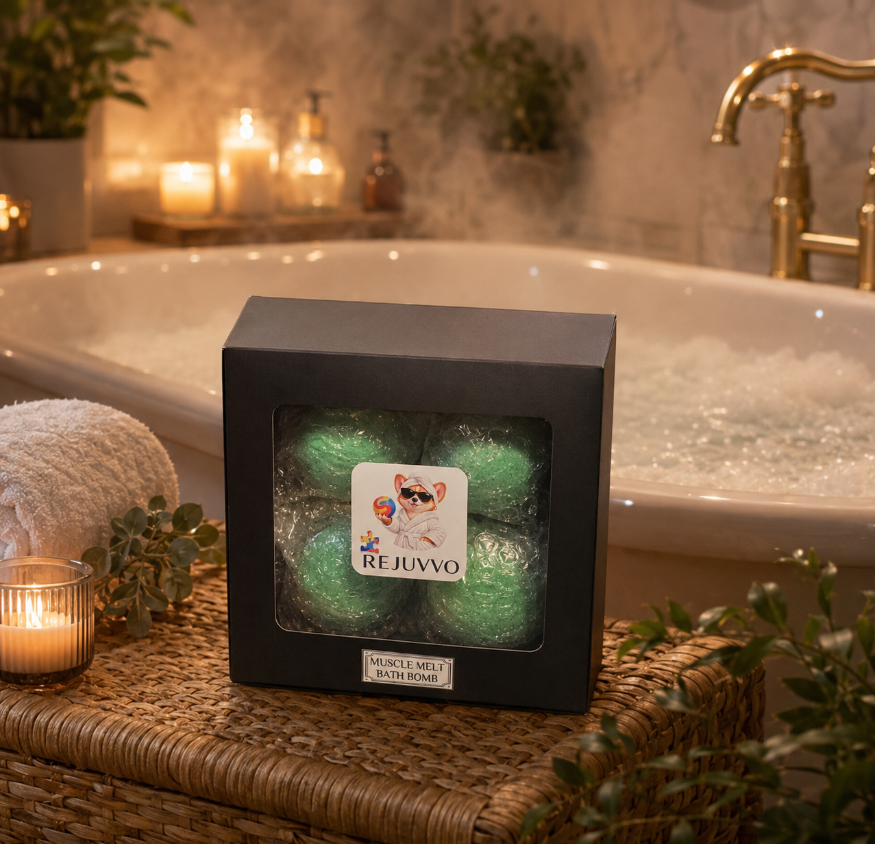 Muscle Melt Bath Bomb